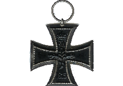 Das Eiserne Kreuz (EK 1), welches im I. Weltkrieg meinem Onkel verliehen wurde (Rückseite 1813)